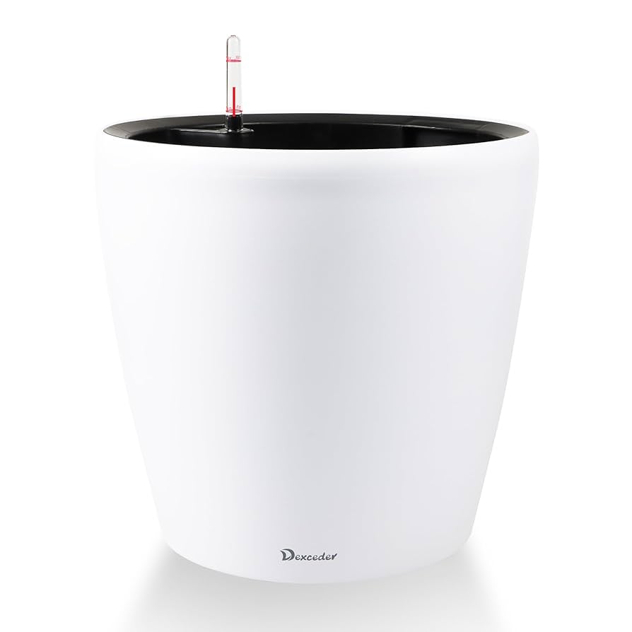 Amazon.com : Dexceder 15x14 Self Watering Planter with
